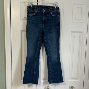 AG Farrah Boot Crop High-Rise Jeans